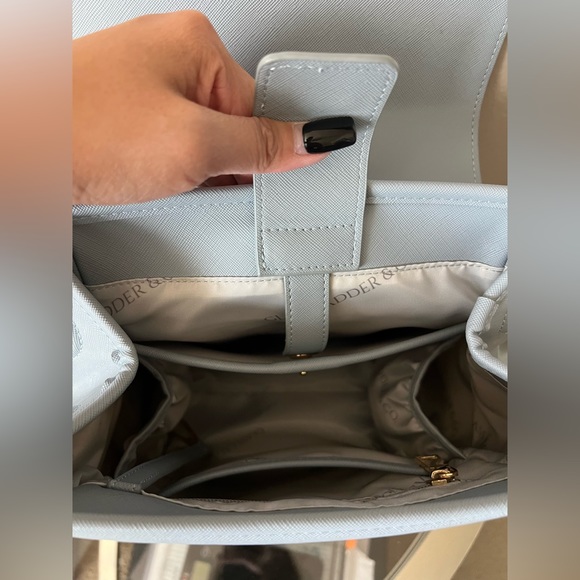 Glass Ladder & Co Diana Mini Convertible Backpack with Wallet - Catalina/Studded - Picture 7 of 13